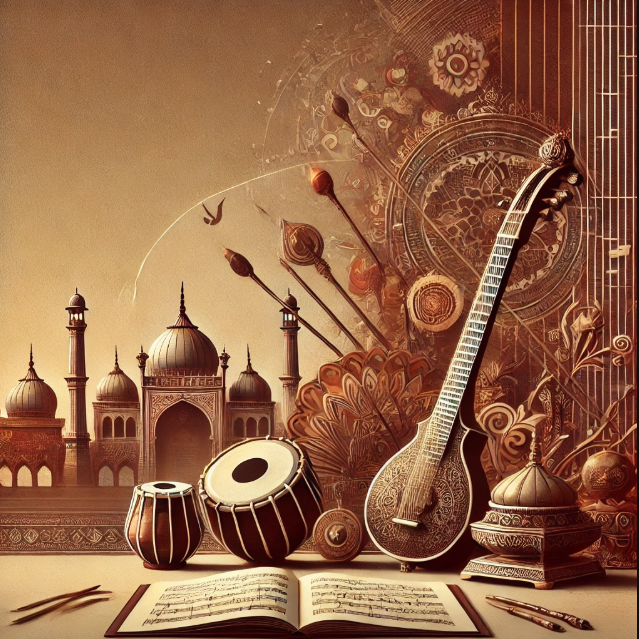 A Comparative Study of Vocal and Instrumental Approaches in Raag Development