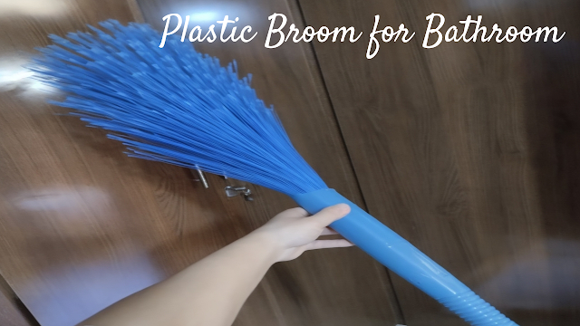 Plastic Broom for Bathroom Cleaning, by Madnan