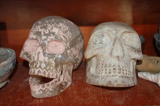 Crystal Skulls 101 — A Primer. Mexico City's sky is covered with a