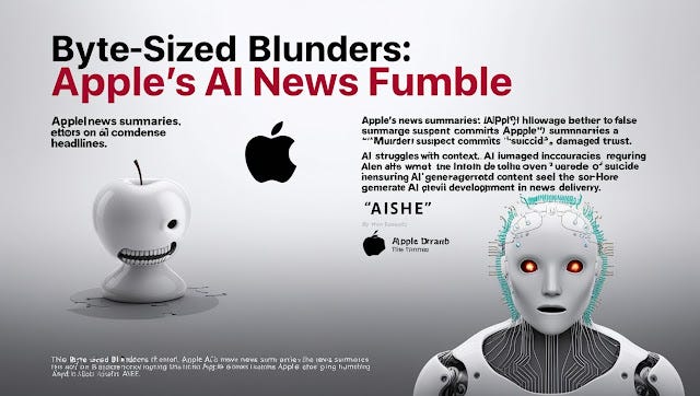 Apple's AI News Debacle and the Importance of Human Oversight ...