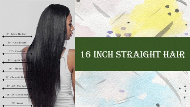 16 inch sale hair
