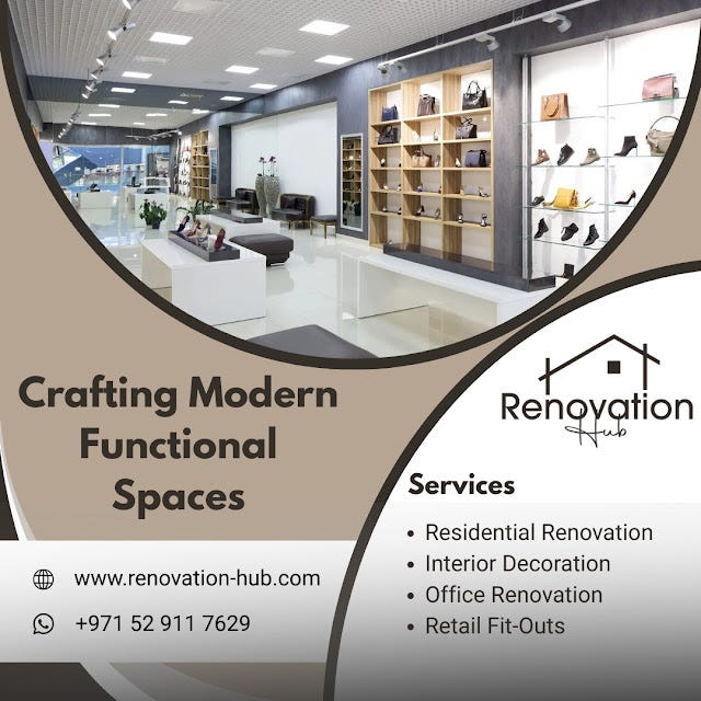 Crafting Modern Functional Spaces — Residential Renovation — Interior Decoration — Office…