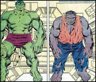Different Colour Hulks