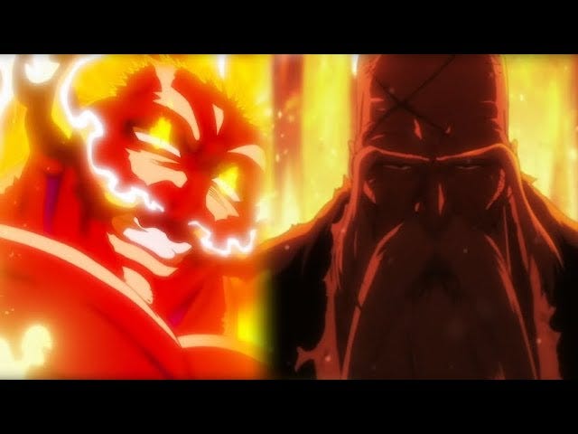 The Fiery Battle: Captain Yamamoto against Escanor!!!!🔥⚔️