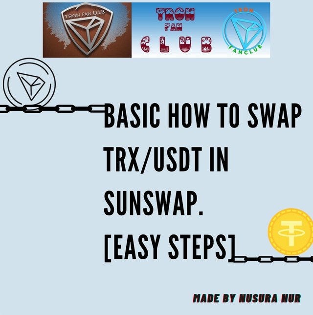 How to Swap TRX/USDT in SunSwap Medium