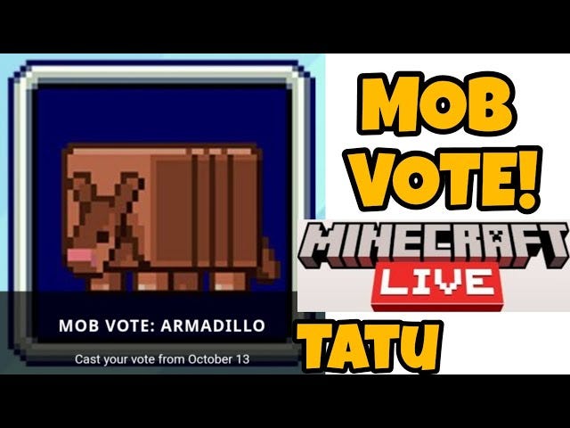 tatu minecraft mob vote