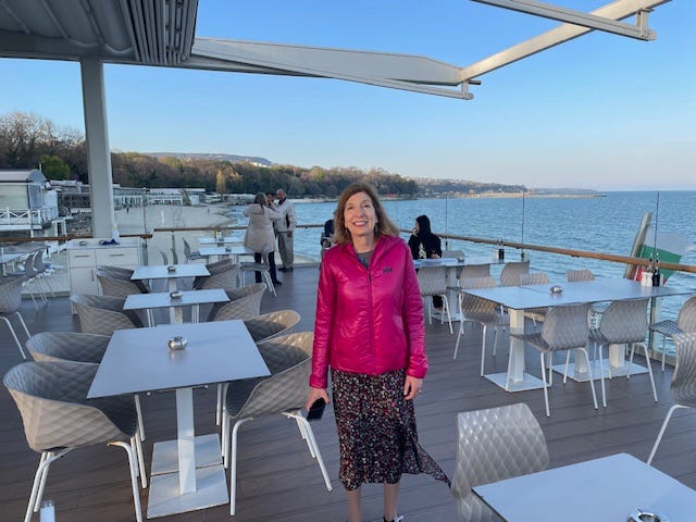Great Views from one of the restaurants on the beach.