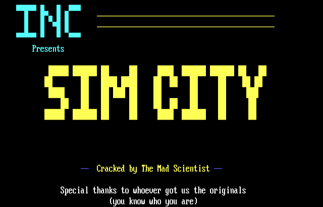 SimCity Release info, https://defacto2.net/f/ac25b06
