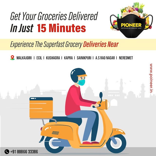 Best Grocery Store In Hyderabad Poineer by Pioneergrocerymart Medium