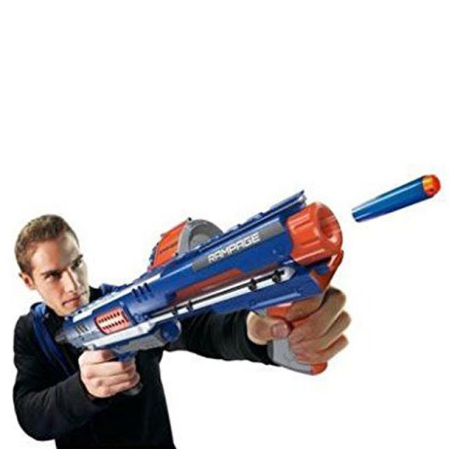 Pull the Trigger and Kill the Enemies with Nerf Guns by Jack