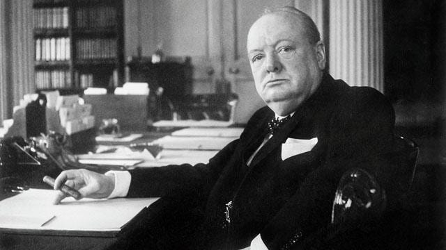 Nunca desista, nunca, nunca, nunca! Em Winston Churchill - Pensador