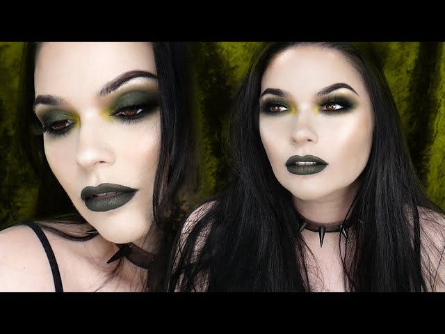 Simple Goth Makeup Perfect For Beginners! Goth Makeup - Grunge Makeup -  Medium