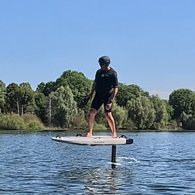 Haiko Dehnen: Stance and speed are essential for control of the foil