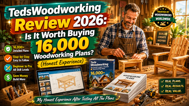 TedsWoodworking Review 2026: Is It Really Worth Buying 16,000 Plans? (My Honest Experience)