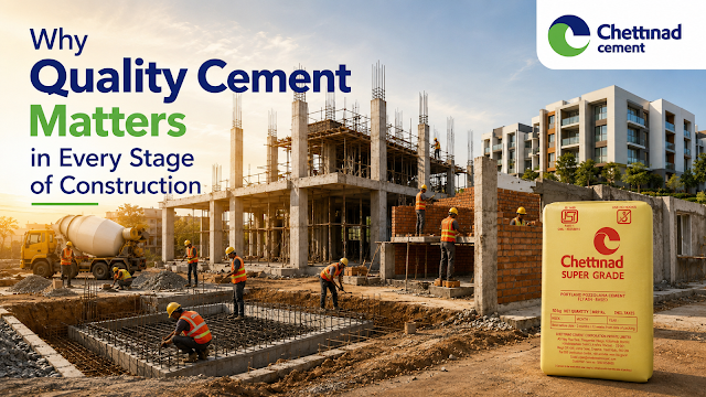 Why Quality Cement Matters in Every Stage of Construction