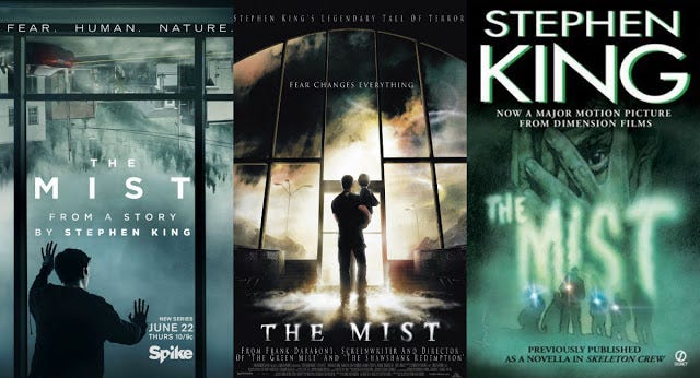 THE MIST: The 2017 TV Series VS The 2008 Movie & The 1980 Book | by  Kristine Tsiknaki | Medium