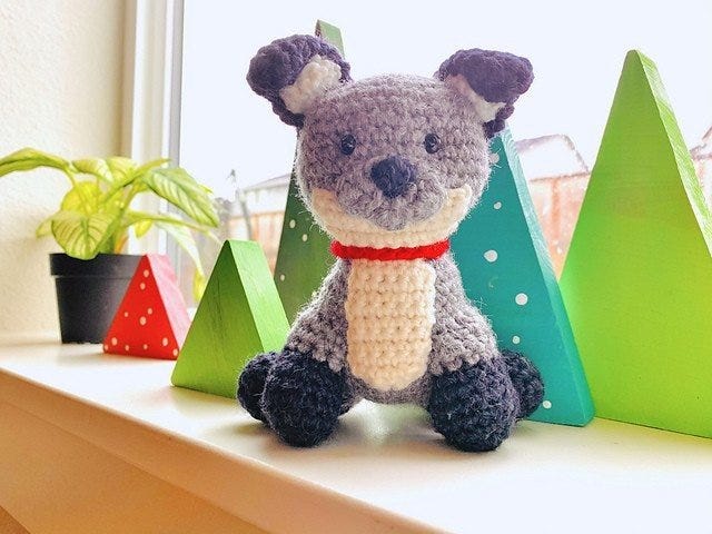 Dog (Printable Crochet Patterns)