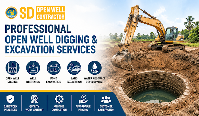 Professional Open Well Digging & Excavation Services