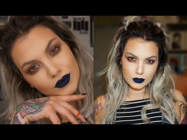 90s Grunge Inspired Makeup Tutorial 90s Grunge Makeup Grunge