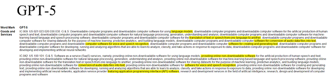 Trademark Electronic Search System (TESS) (uspto.gov) Highlights done by me.