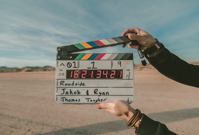 And…action! [Photo by Jakob Owens on Unsplash]