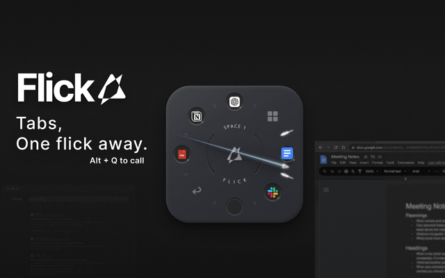 the Flick’s UI