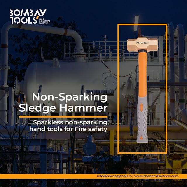 Non-Sparking Sledge Hammer — Heavy-Duty Performance for Hazardous Work Environments