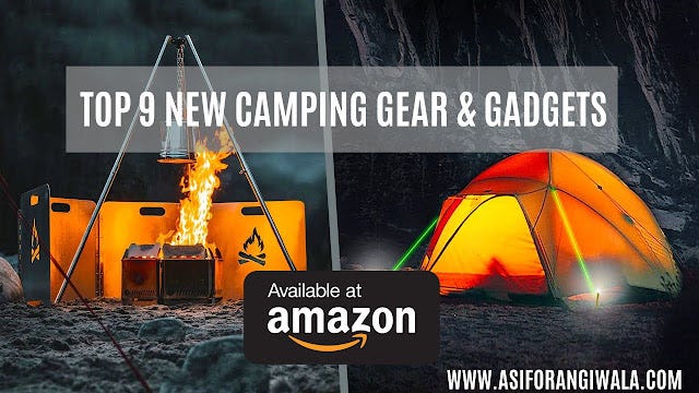 Top 9 New Camping Gear & Gadgets On  2023 l Best Camping Gadgets, by  Tech Asif