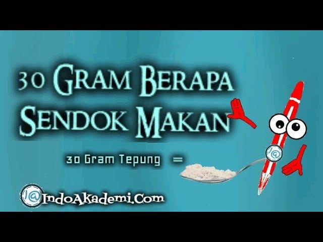 30 Gram Margarin Berapa Sendok Makan