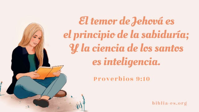 Versiculos bíblicos del temor de Dios — apartarse del mal | by Salvator
