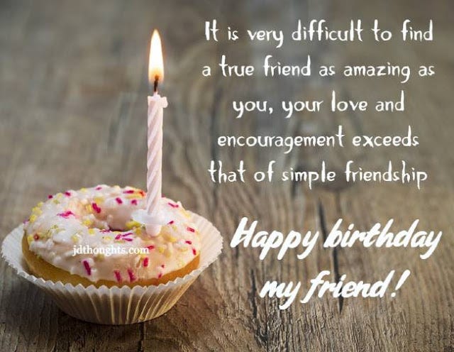 Simple Birthday Wishes for Friend - Happy Birthday Wisher
