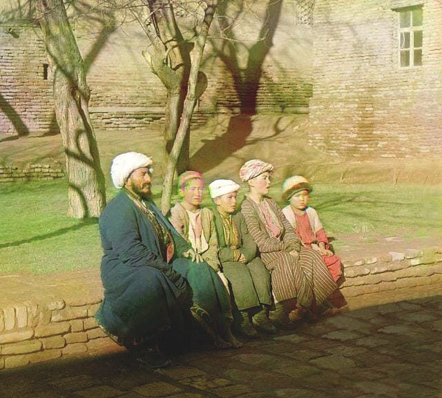 Sart schoolchildren. Samarkand.