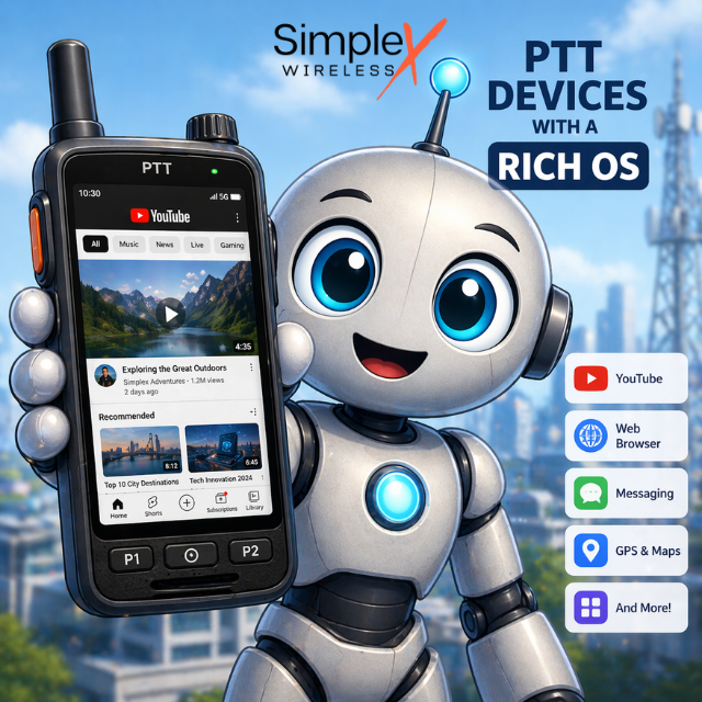 When Your PTT Radio Is Also a Web Browser: Managing Data on Android Field Devices