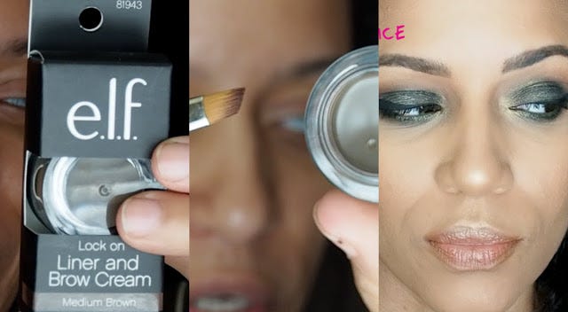 New e.l.f. Lock On Liner and Brow Cream Review & Demo | by ThatsJustKarin |  Medium