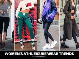 Popular Women's Athleisure Wear Trends: Embracing Style and Comfort in  Active Fashion, by Any Time Dress