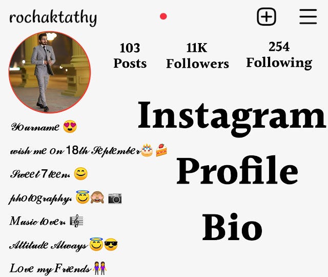 instagram bios for boys and girls