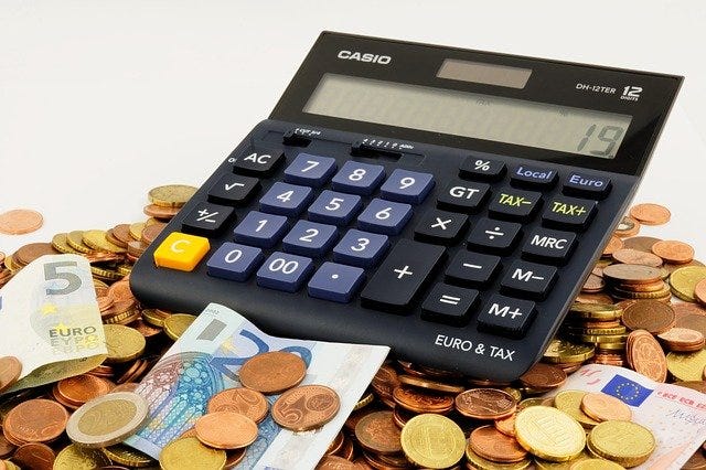 Money calculator clearance online