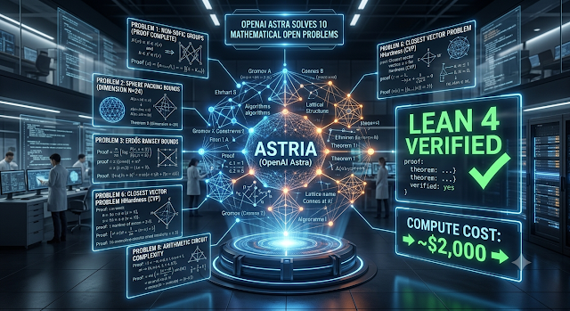 OpenAI Astra Solves 10 Unsolvable Math Problems: The Dawn of Autonomous AI Reasoning