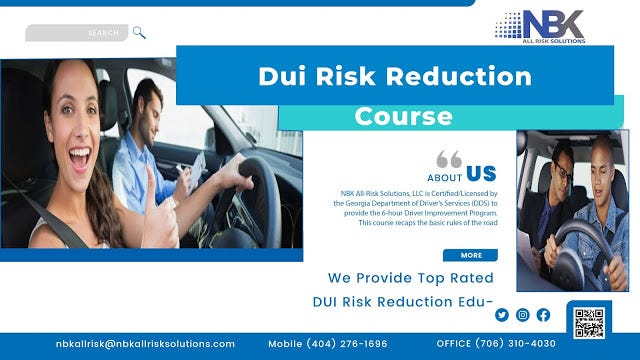 What Do You Mean By DUI Online Classes? | by NBK All Risk Solutions | Medium