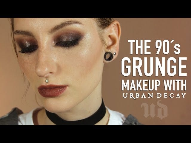 DECADES SERIES: 90s Grunge Makeup Tutorial / Modern Look by Kristianathe  #90s Grunge Makeup - Grunge Makeup - Medium