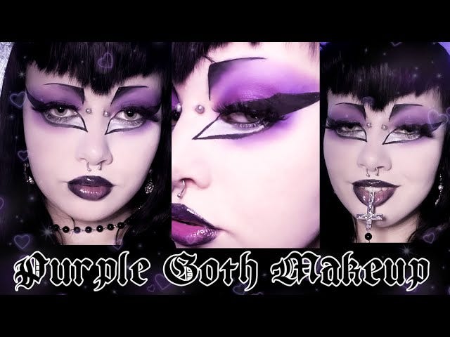 10 Goth Makeup Looks You Need to Try  Goth makeup, Goth makeup looks, Goth  eye makeup