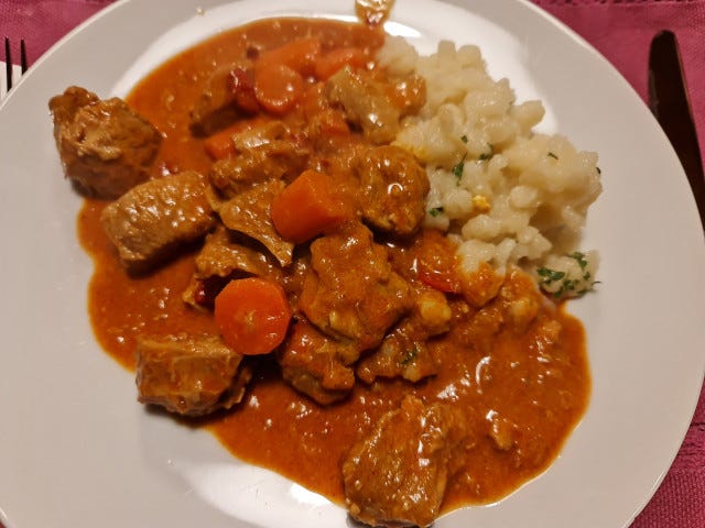 Kalbsgulasch
