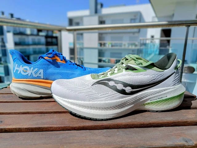 Battle: Hoka Clifton 9 vs Saucony Triumph 21 | by It's all about running |  Sep, 2023 | Medium