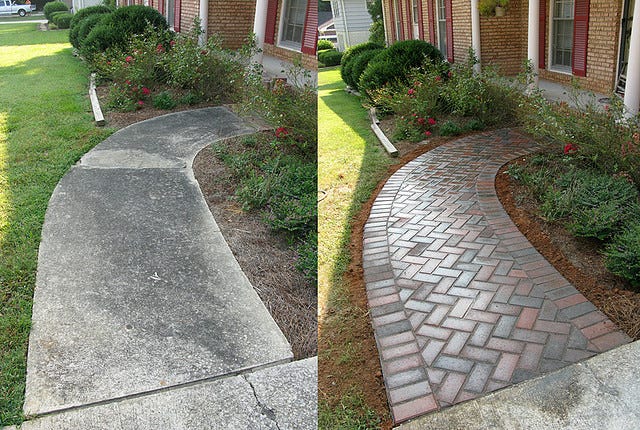 Concrete vs Pavers: Which is Better for Your Sidewalks and Walkways in Concrete vs Pavers: Which is Better for Your Sidewalks and Walkways in