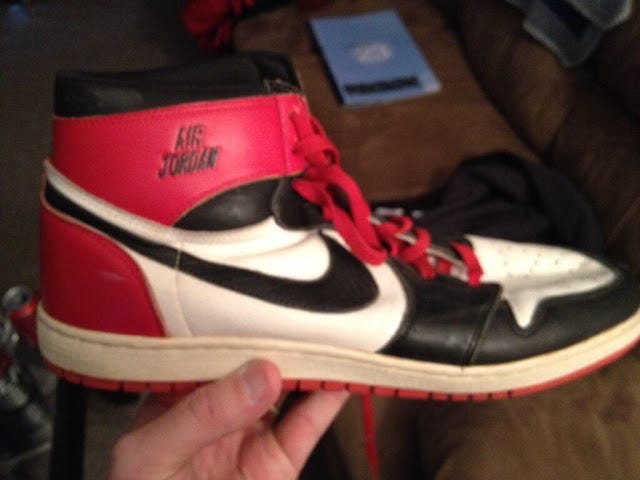 TRULY RARE: Michael Jordan's original “Rare Air” Jordan 1 has surfaced  online. | by Skate Shoes PH | Medium