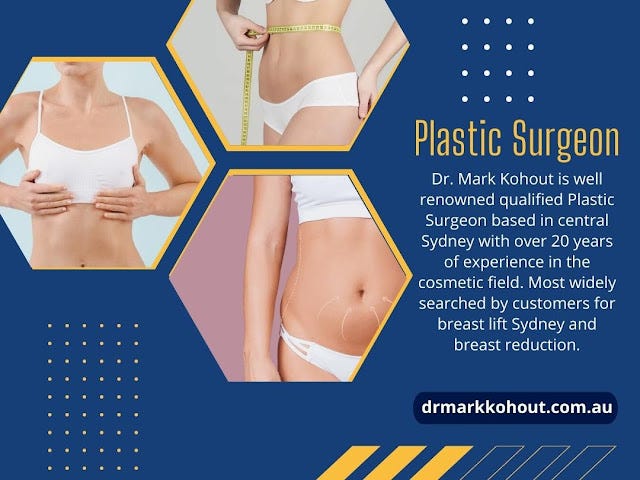 Cosmetic Surgery Sydney. Sculpt Your Perfect Body- With Plastic…, by Dr  mark kohout