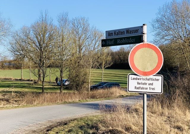 Parken auf Feldwegen wird konsequent sanktioniert