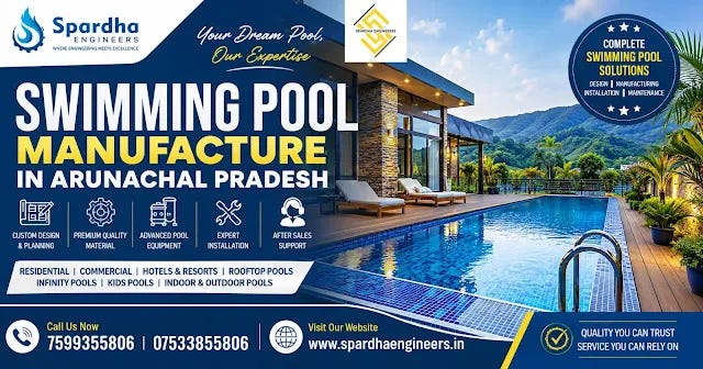 Swimming Pool Manufacture in Arunachal Pradesh — Trusted Swimming Pool Manufacturer for Luxury…