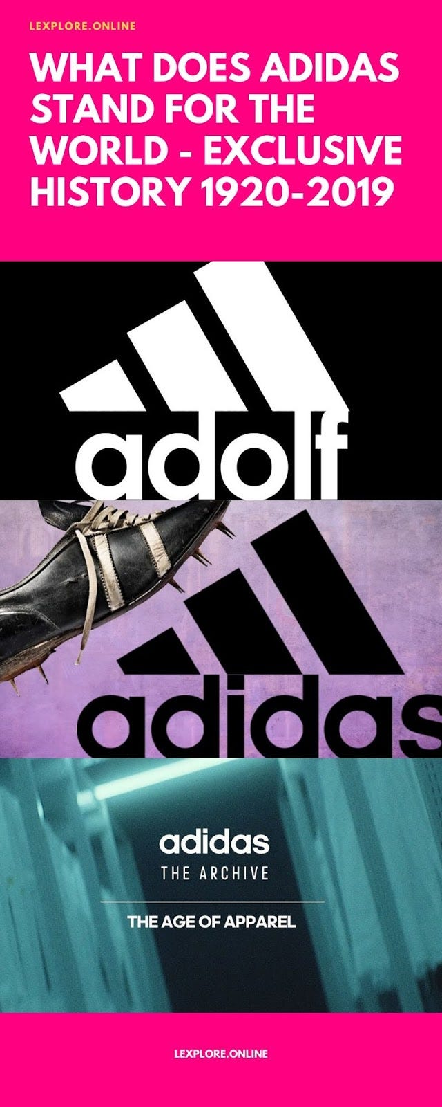 What does Adidas stand for — Exclusive History 1920–2019 | by Avik  Chakravorty | Medium