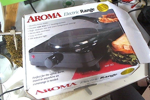 Aroma Single-Burner Hot Plate